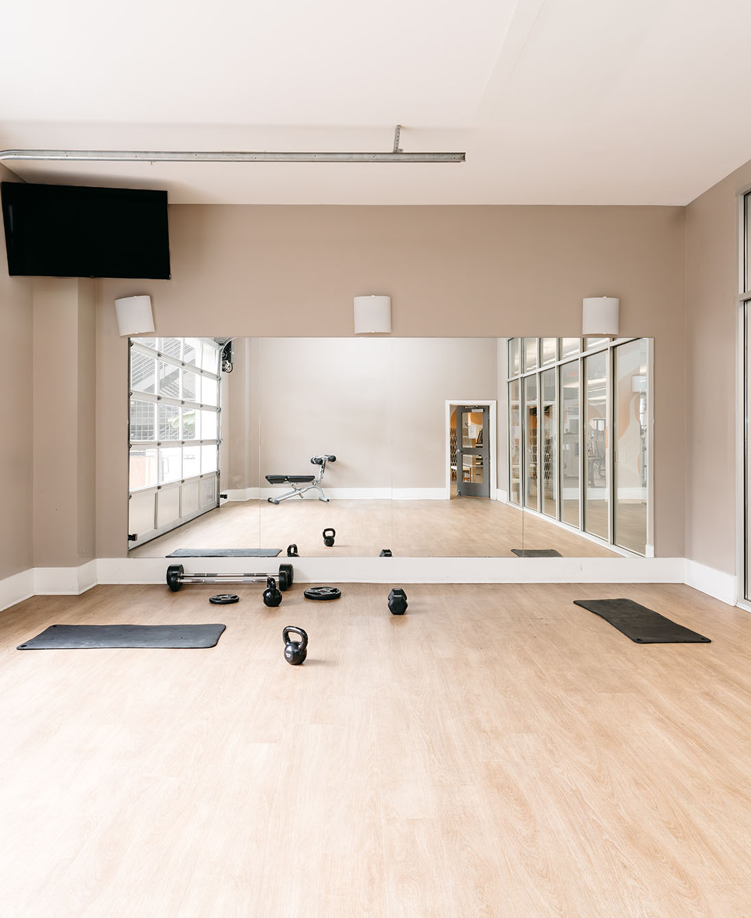 A dance studio