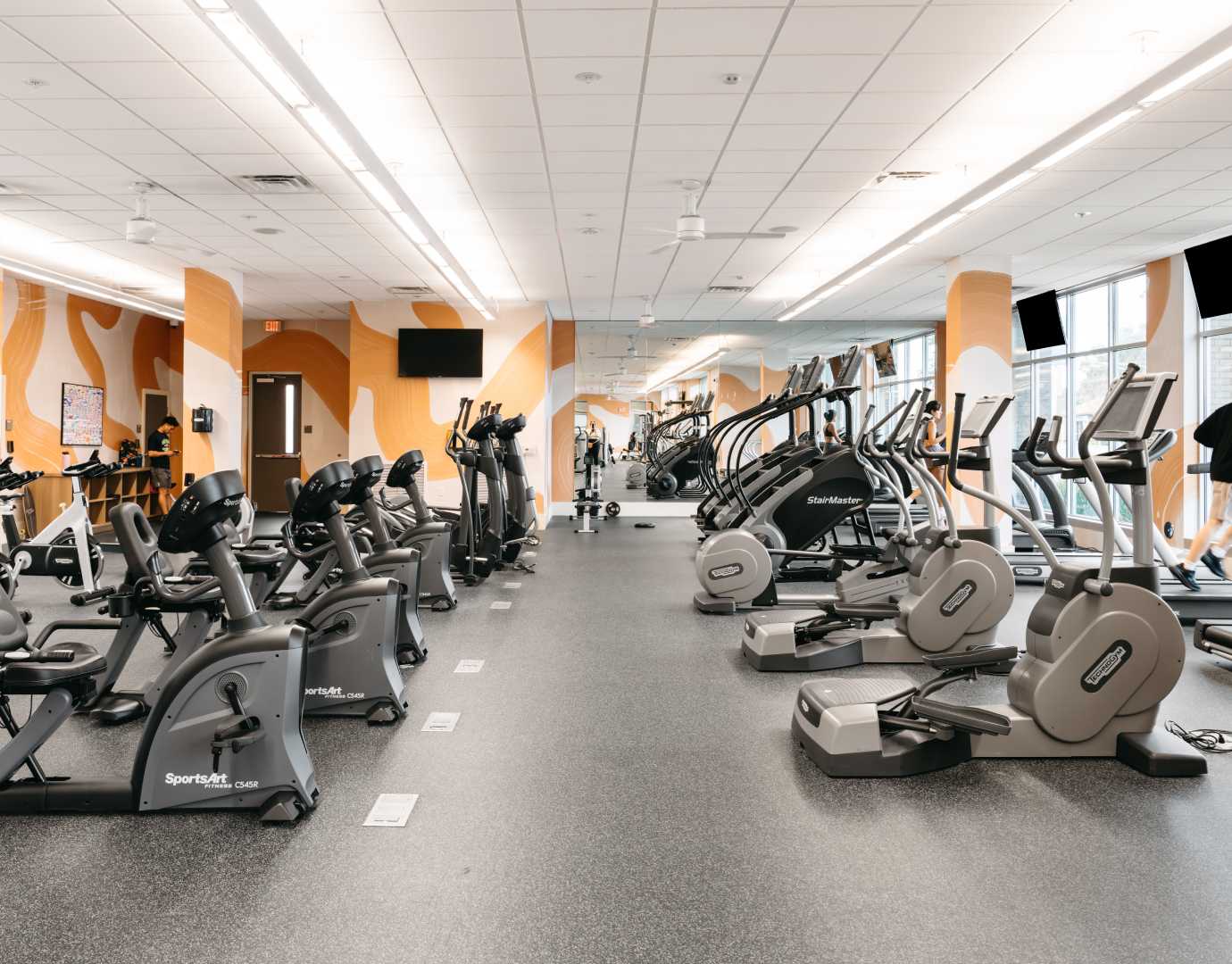 A state-of-the-art fitness center