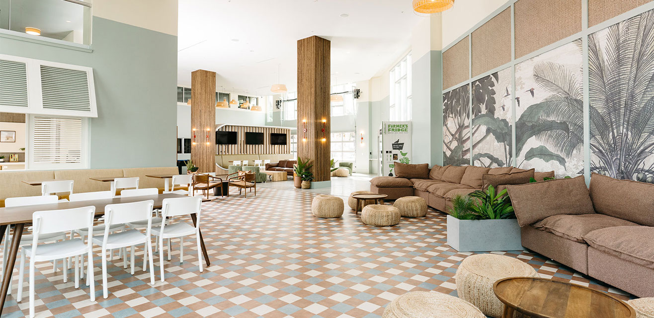 Lounge area