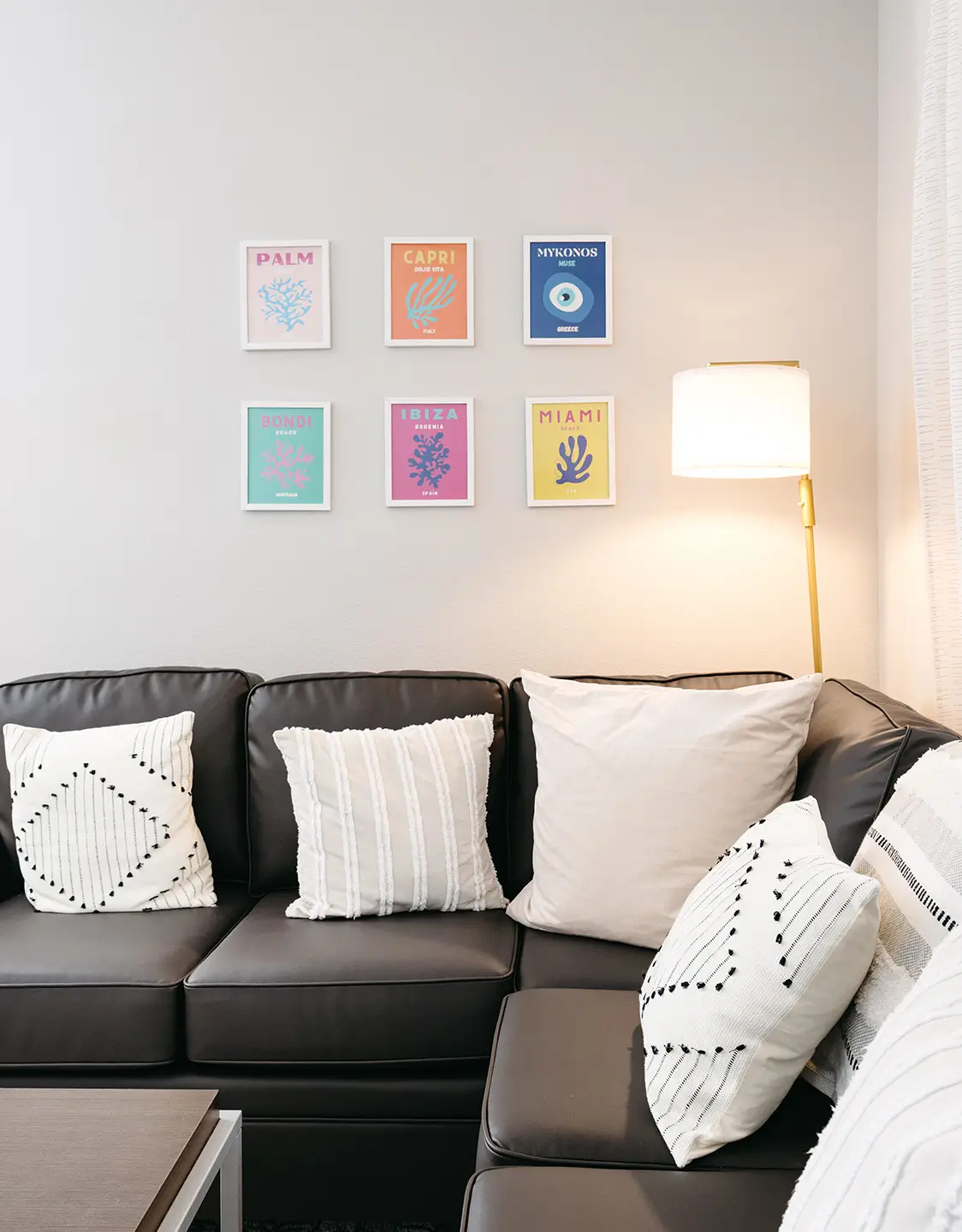 furnished living space