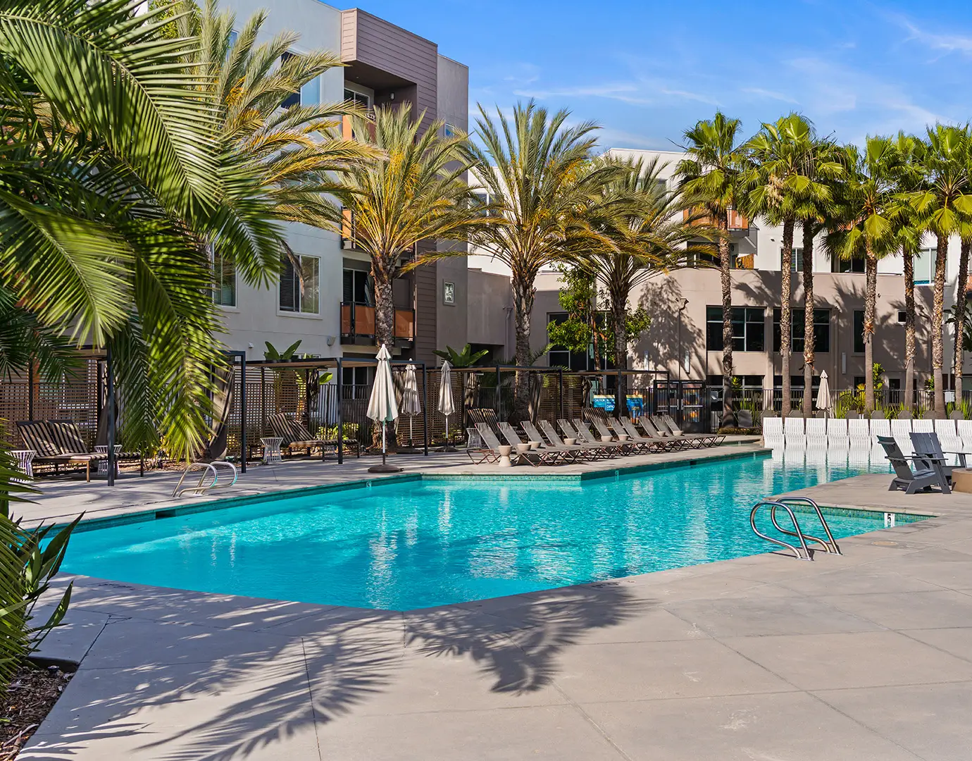 Luxury resort style pool
