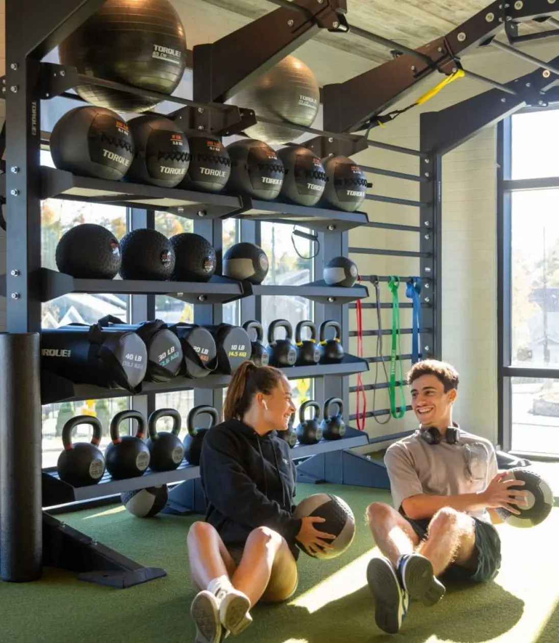 modern fitness center