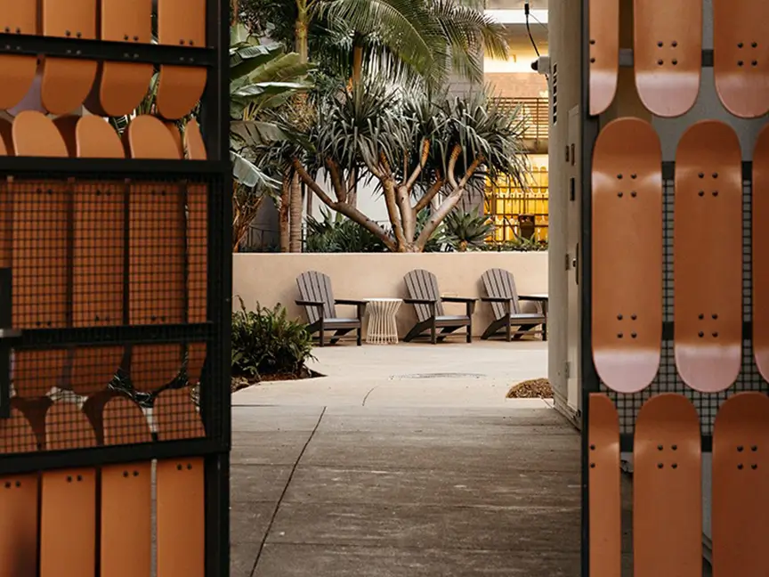 outdoor community space