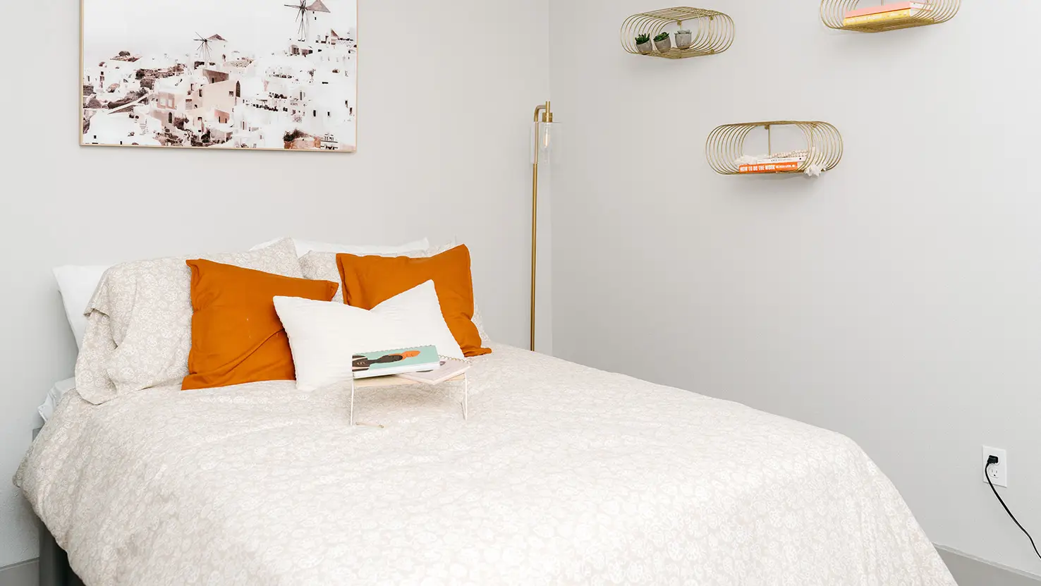 Furnished bedroom