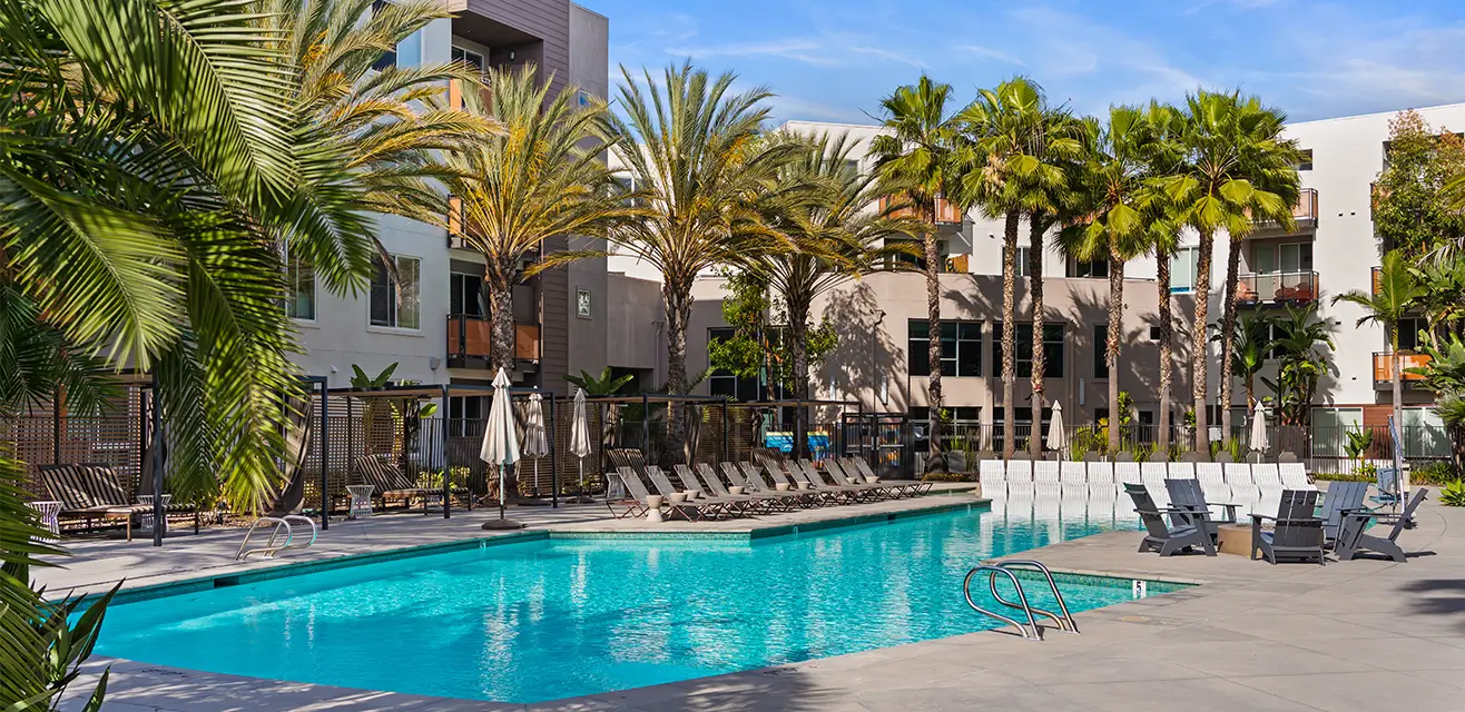 resort style pool